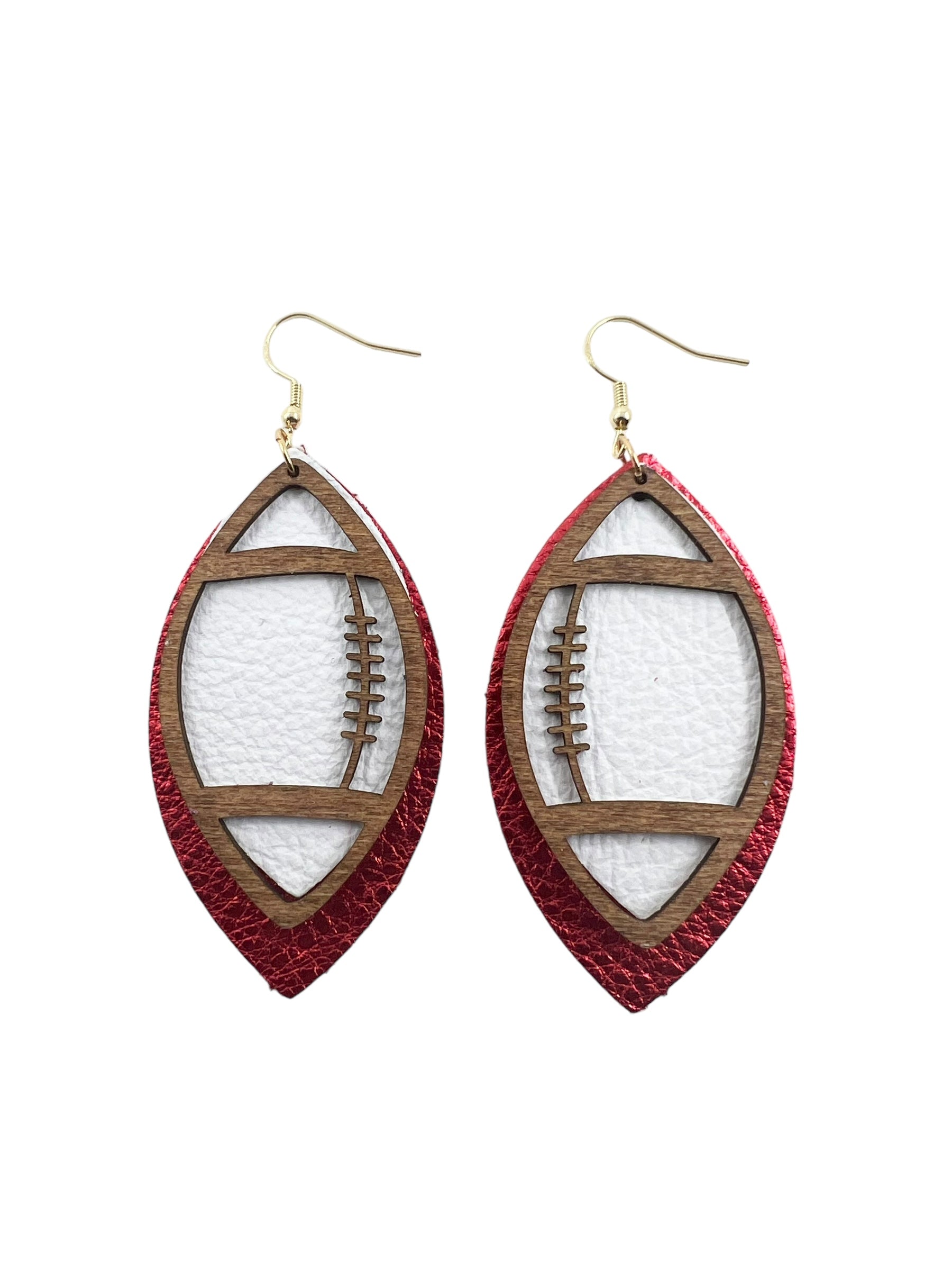 Football Earrings