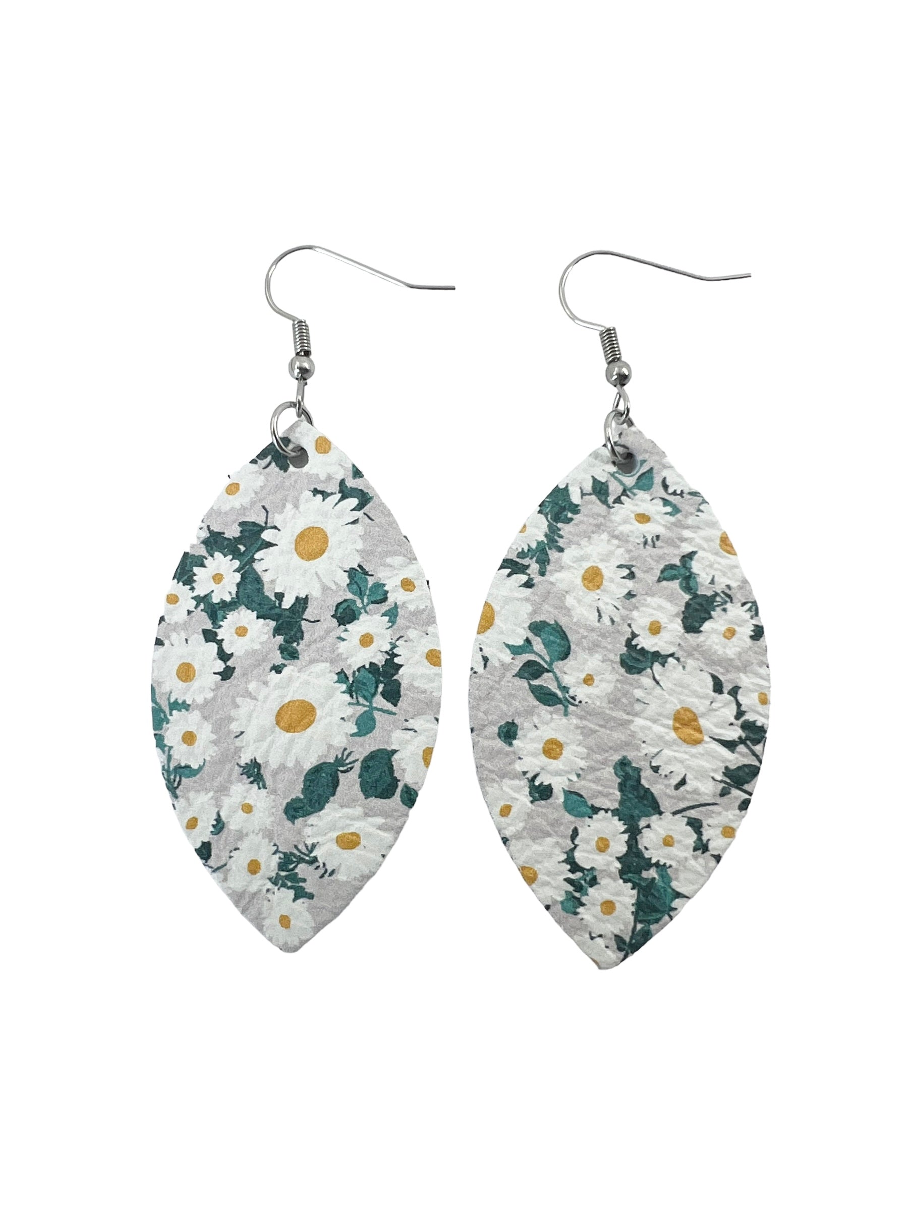 Daisy Leaf Earrings