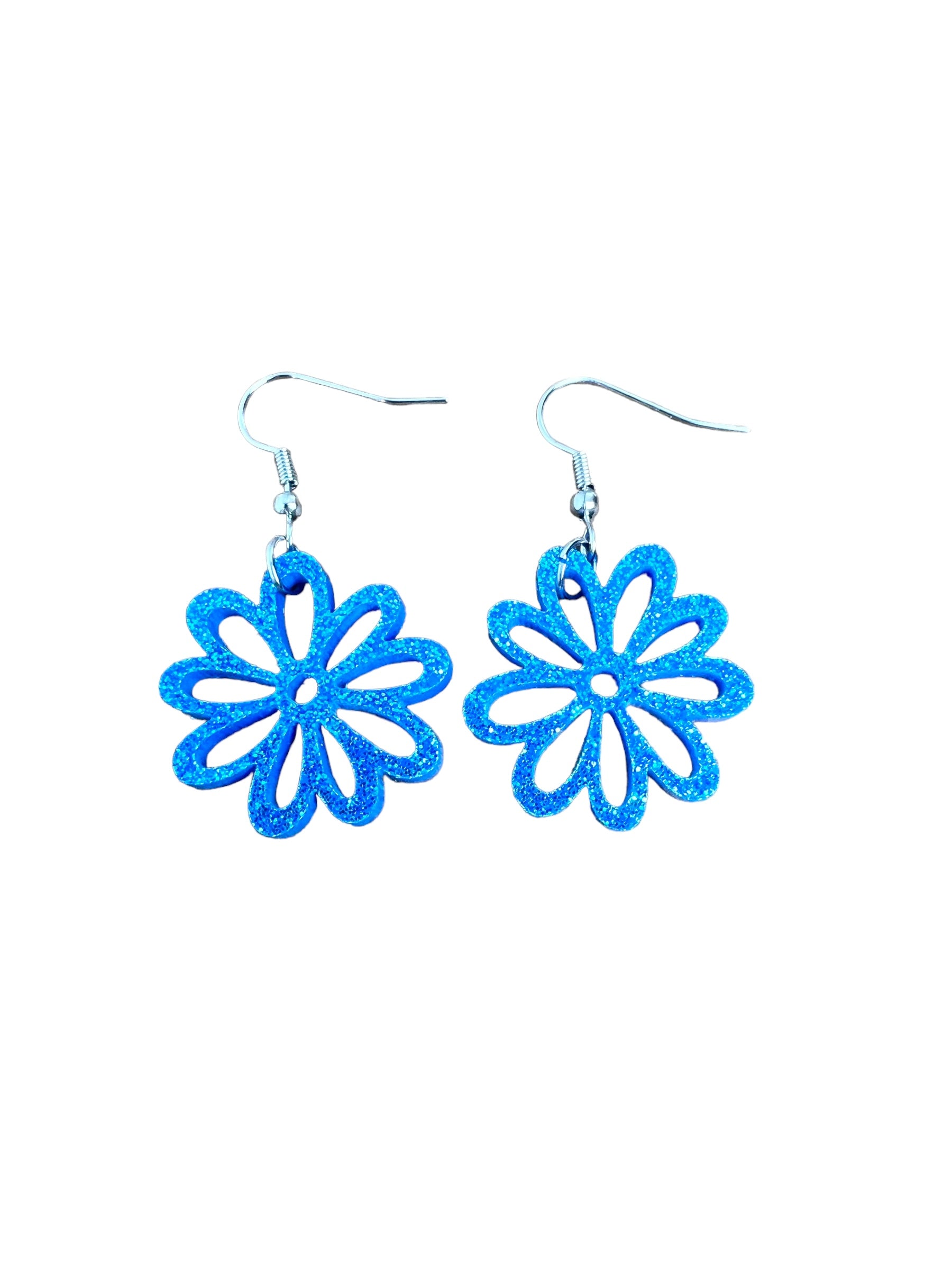 Acrylic Flower Earrings