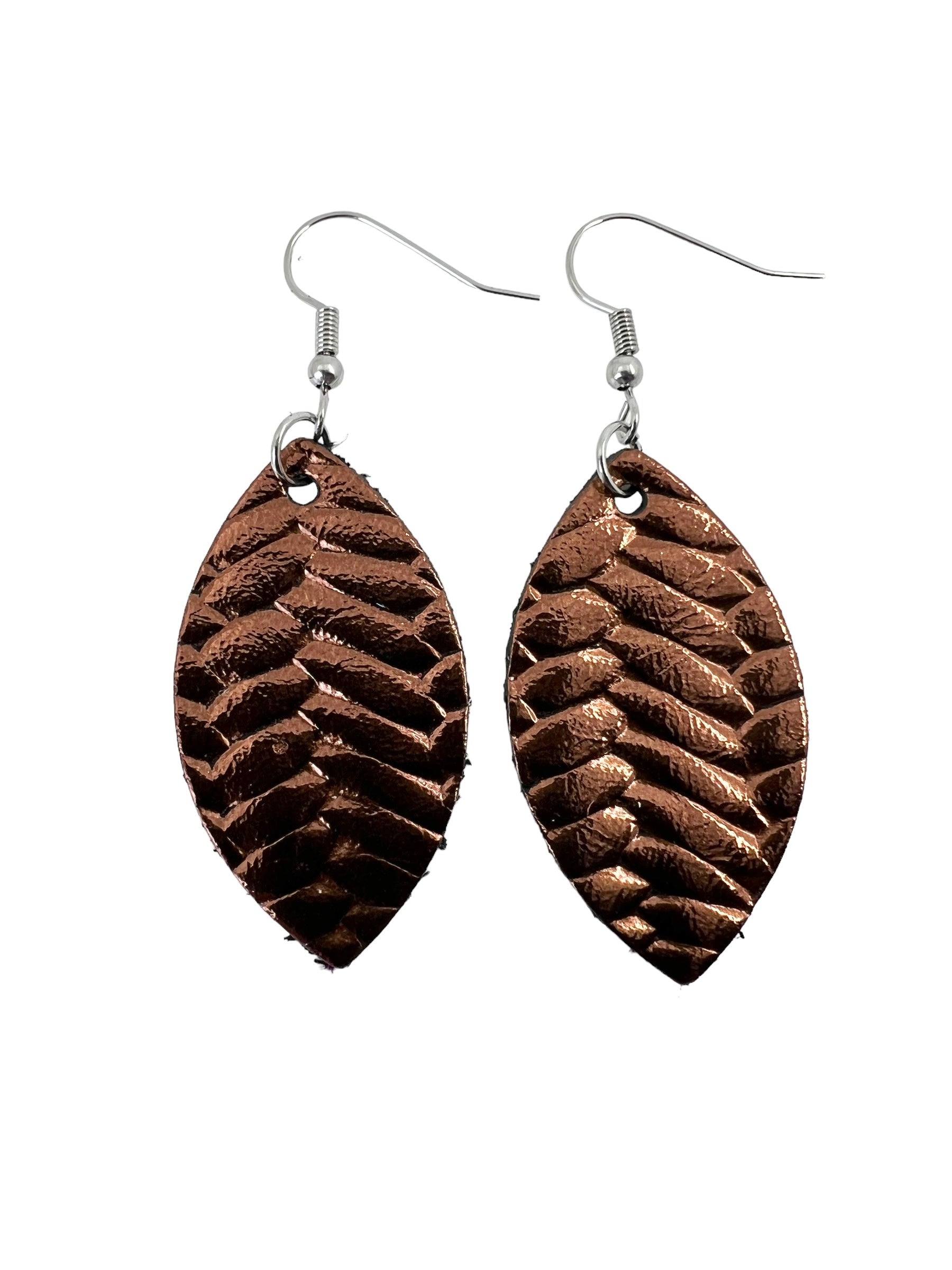 Fishtail Leaf Earrings