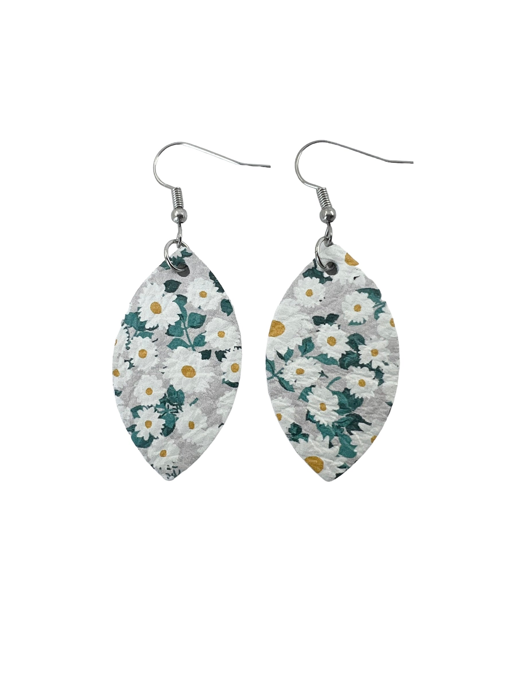 Daisy Leaf Earrings