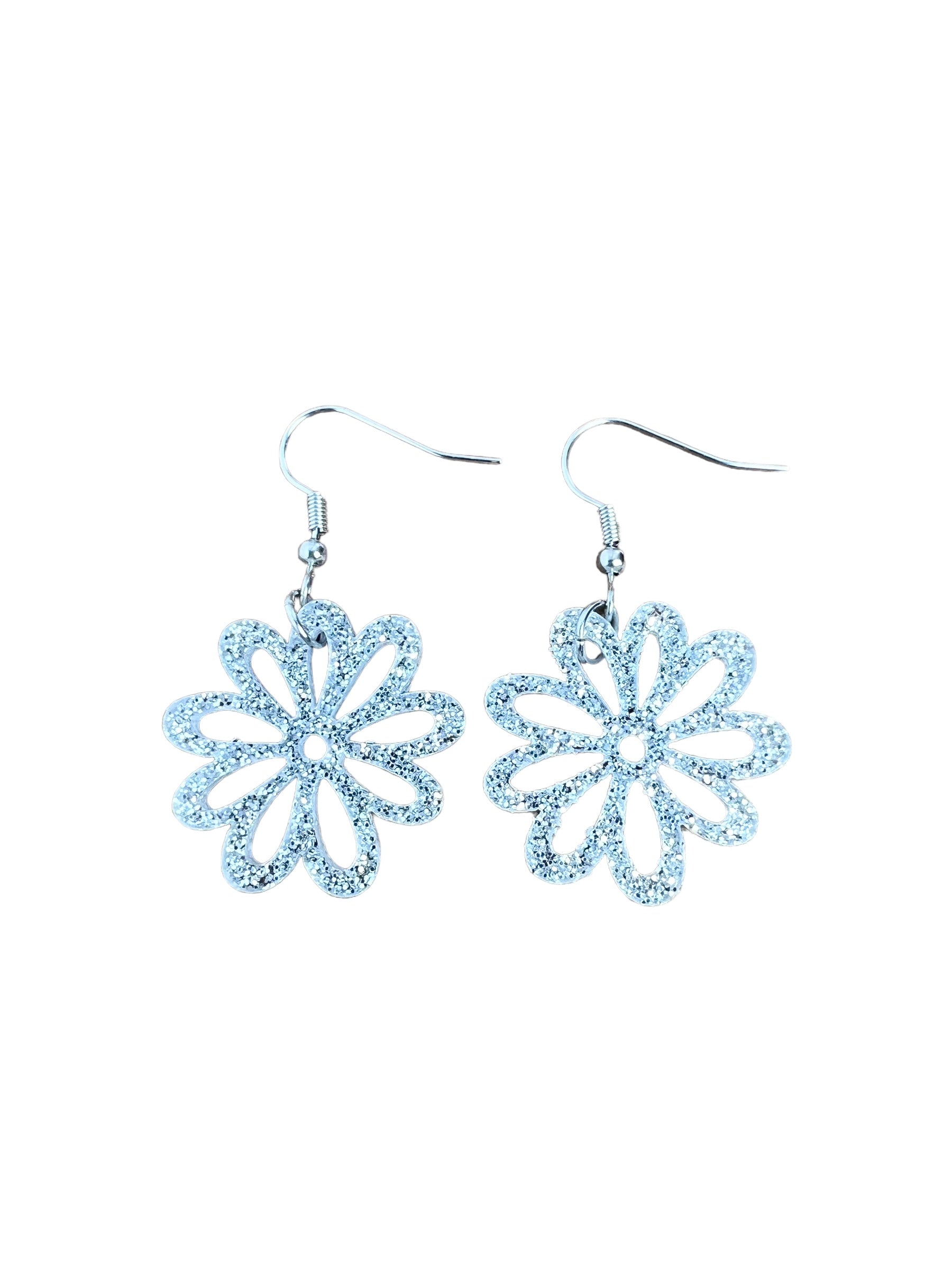 Acrylic Flower Earrings