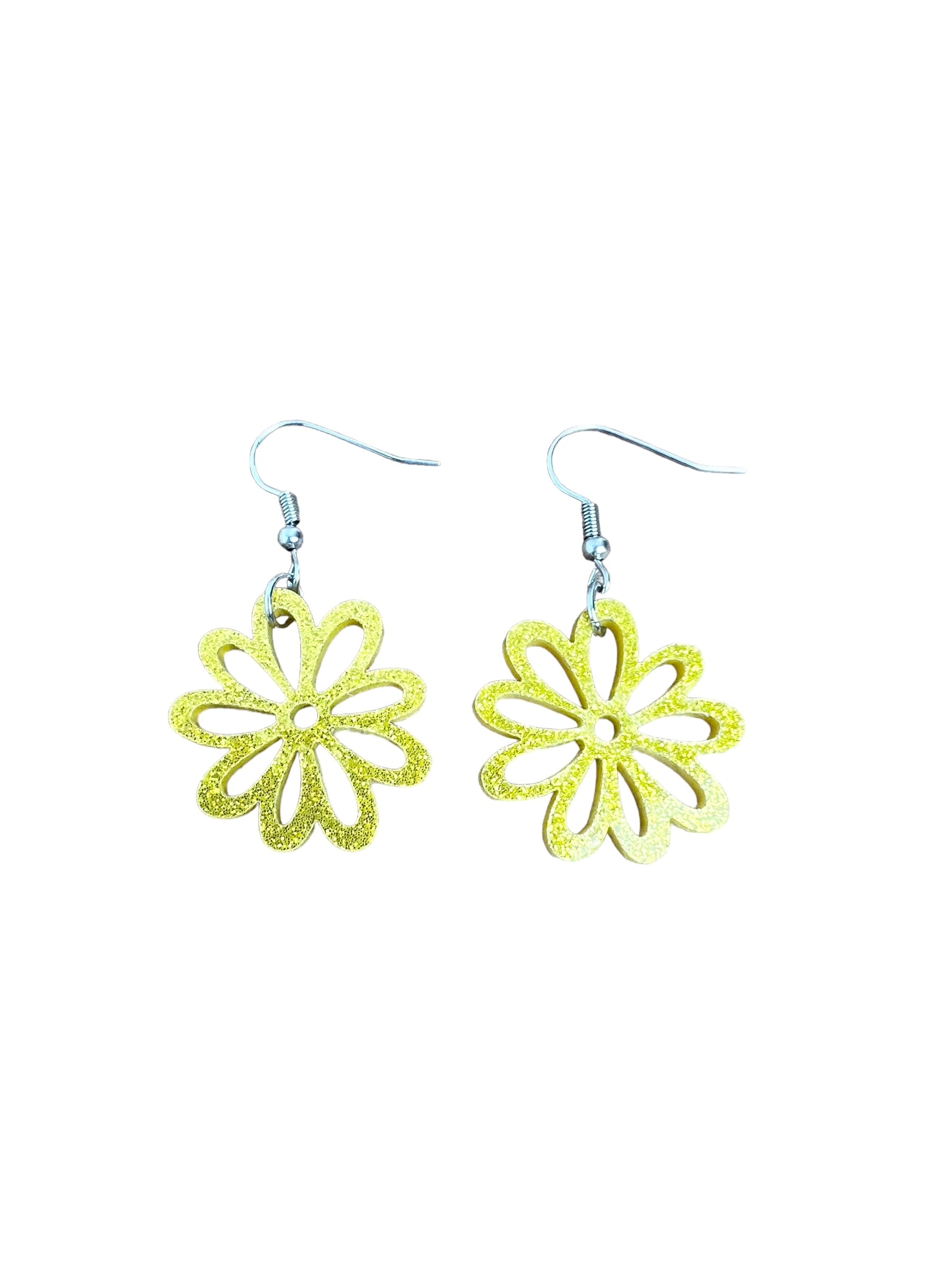 Acrylic Flower Earrings