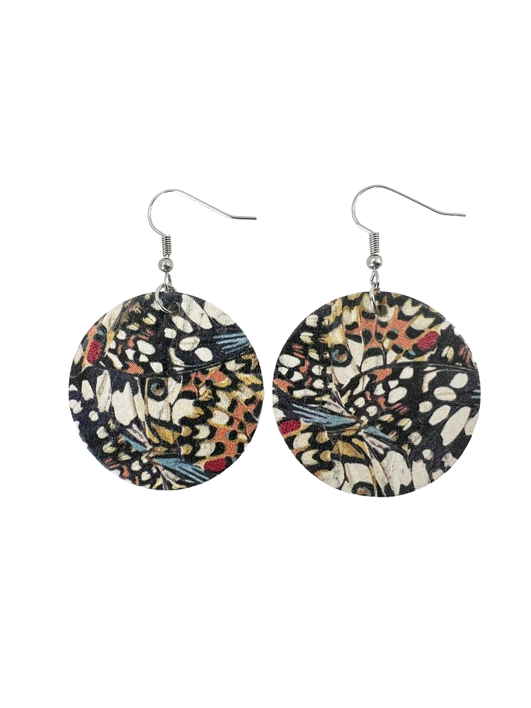 Butterfly Wing Cork Earrings