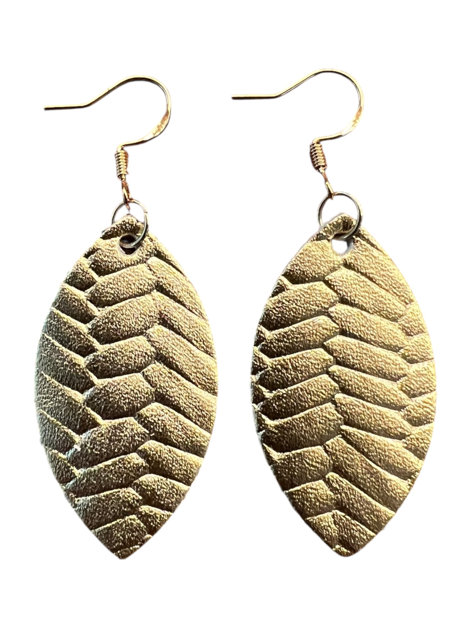 Fishtail Leaf Earrings