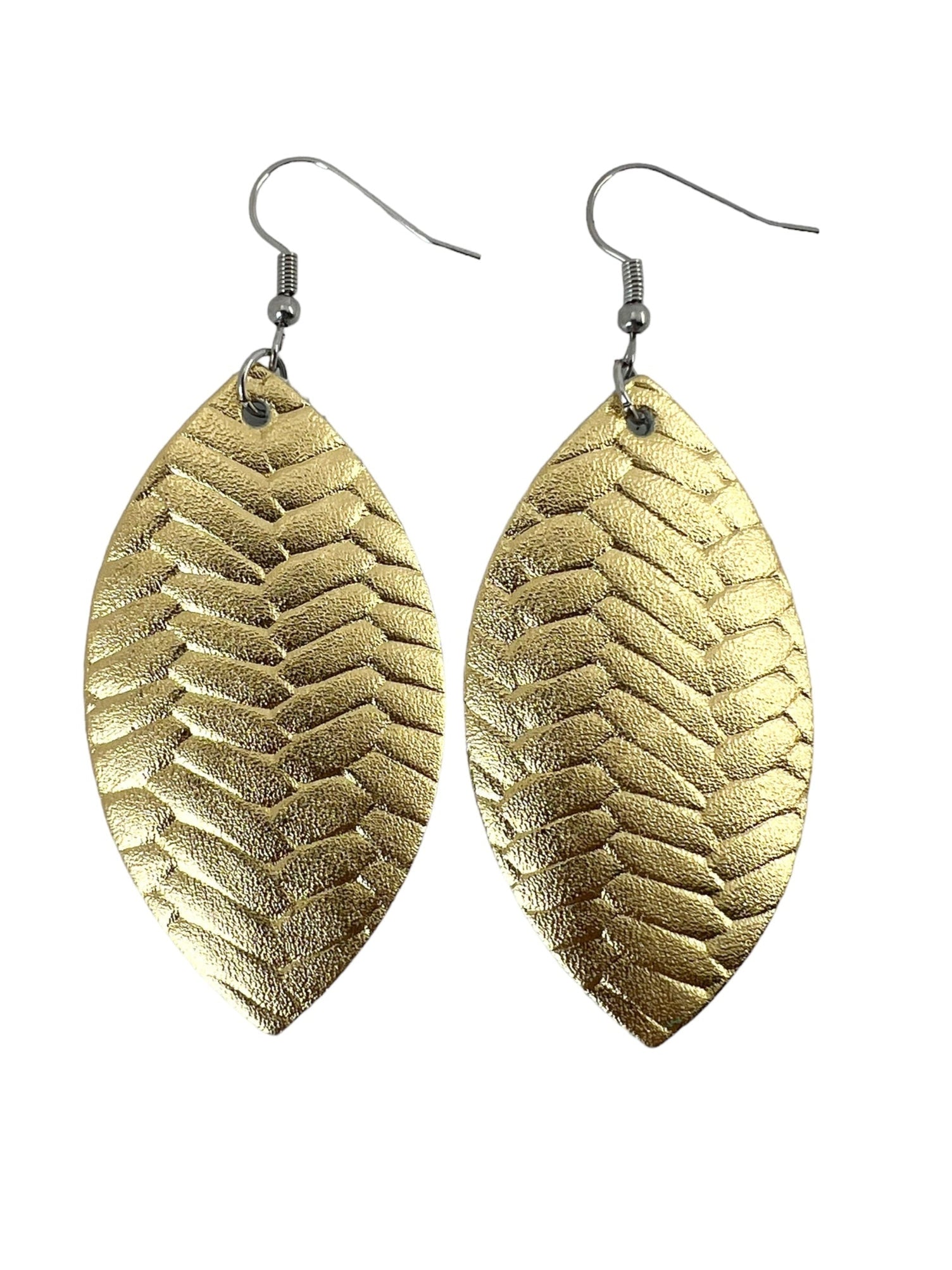 Fishtail Leaf Earrings