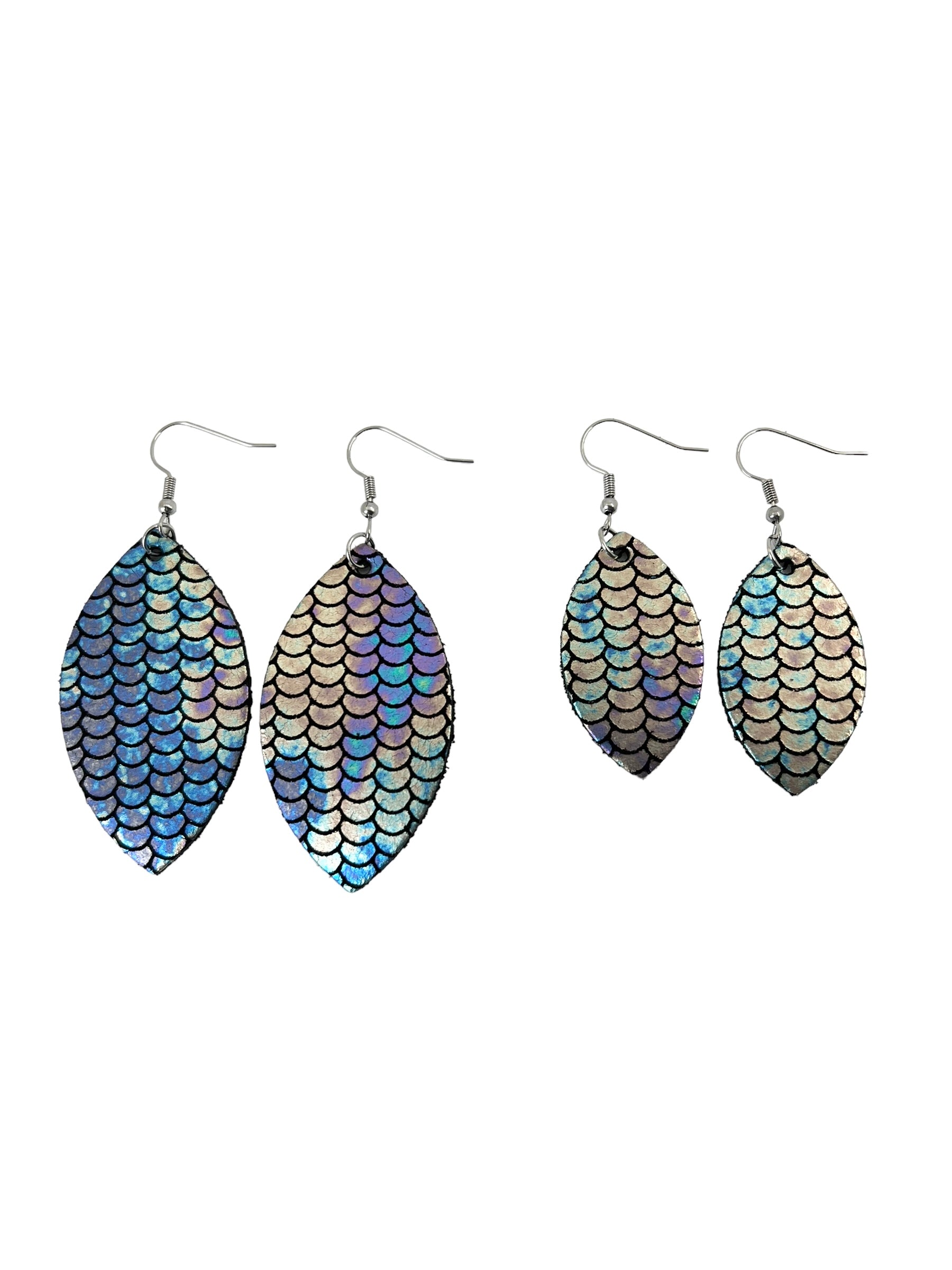 Mermaid Leaf Earrings