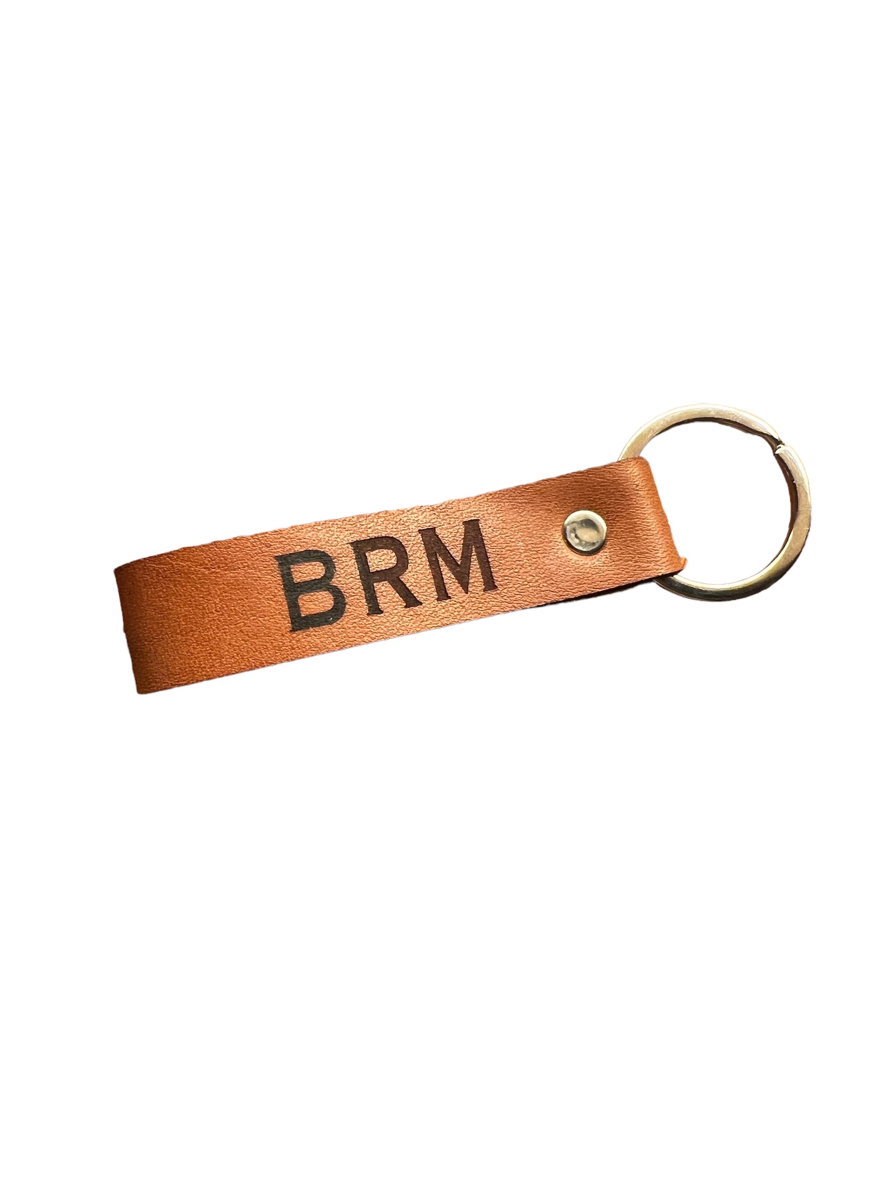 Personalized Leather Key Chain