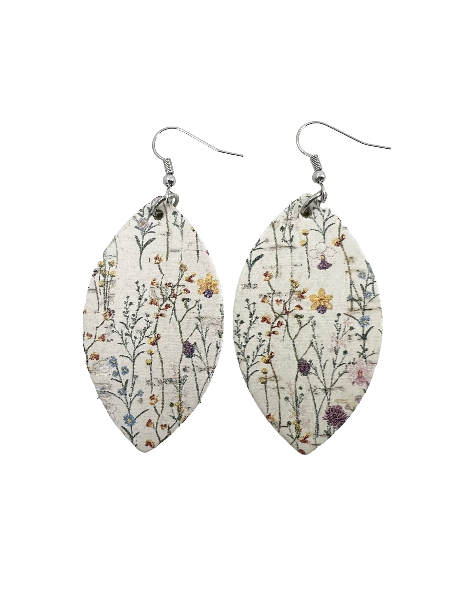 Wildflower Cork Earrings