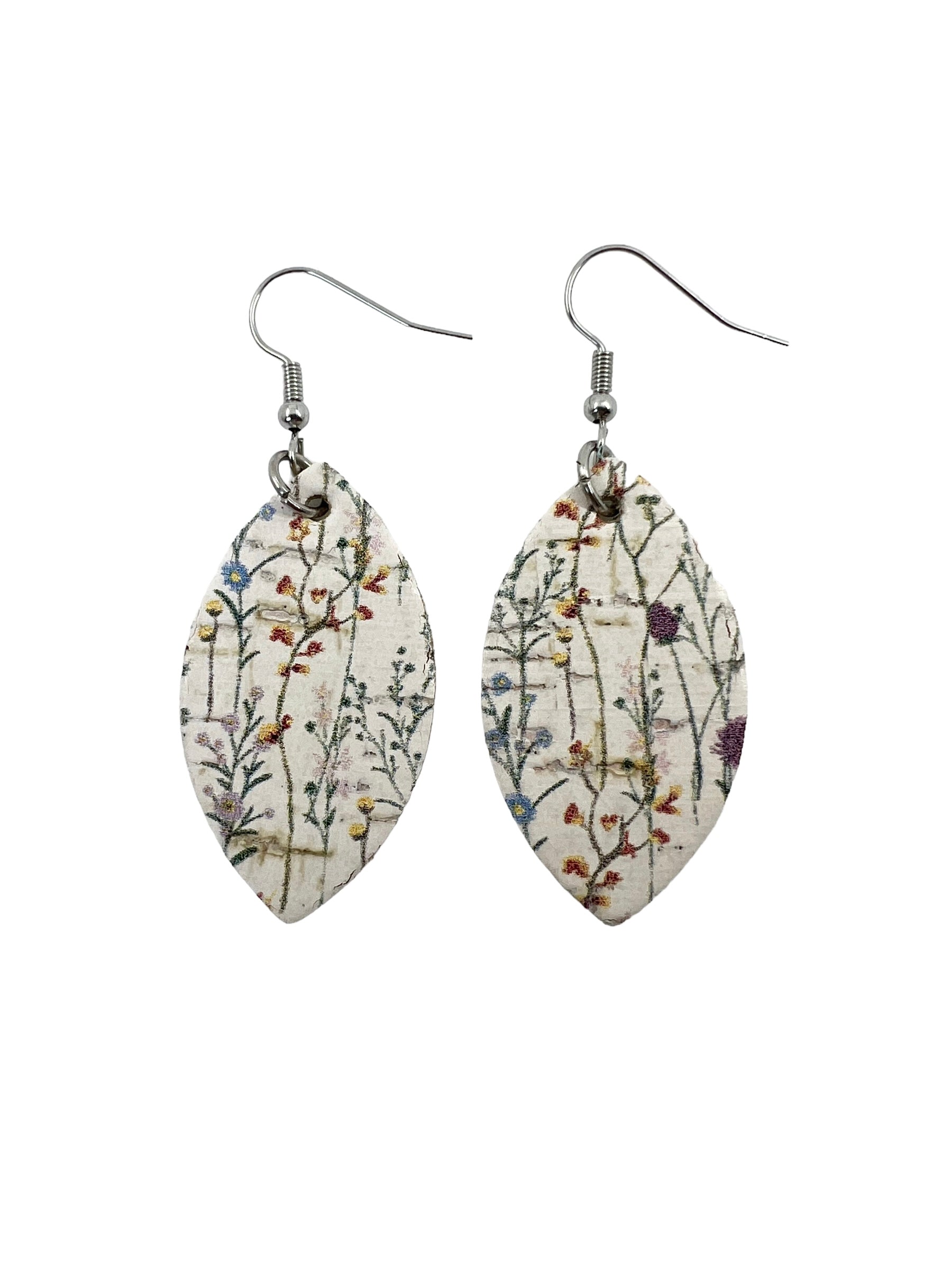 Wildflower Cork Earrings