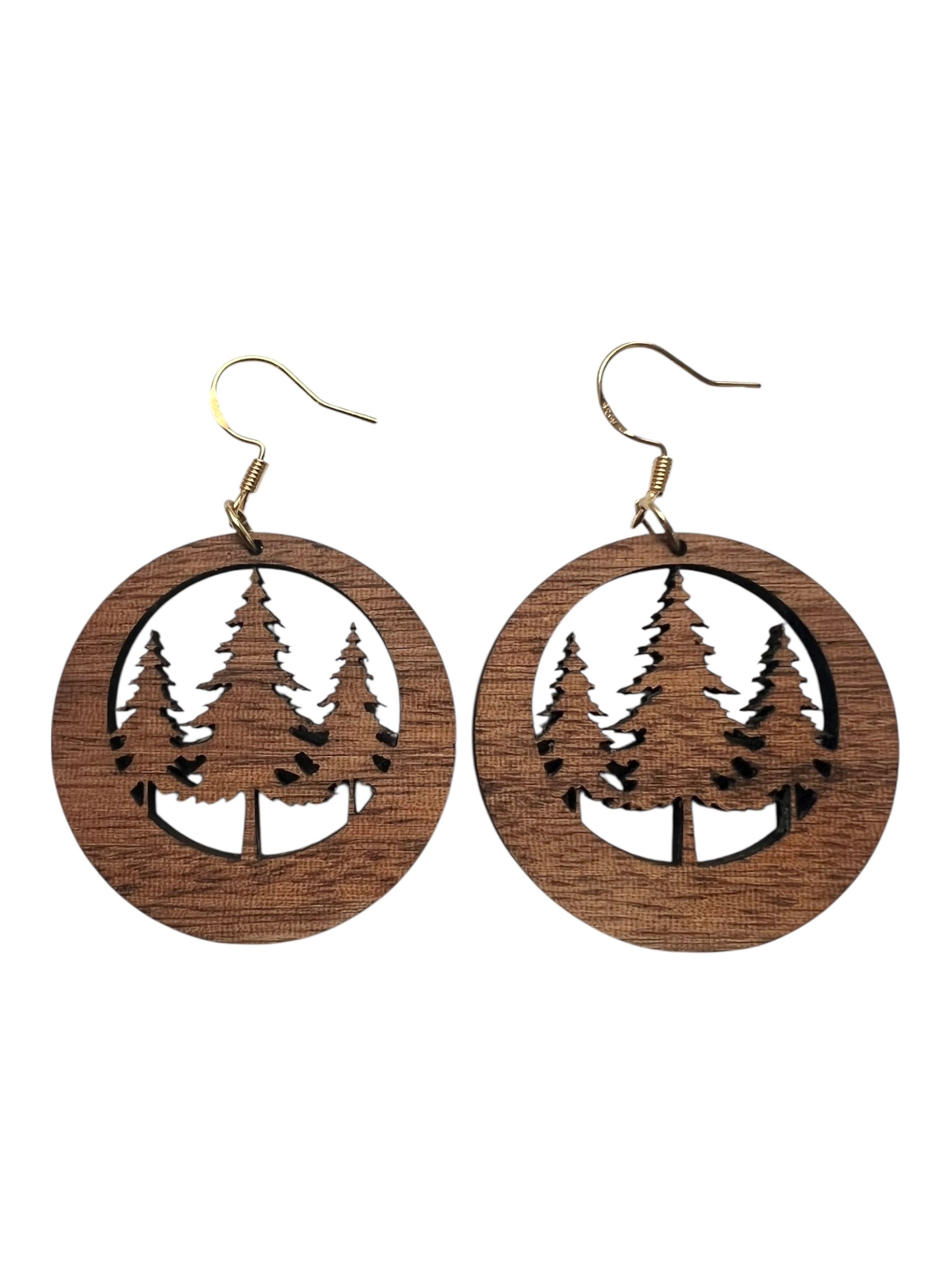 Pine Grove Hoop Earrings