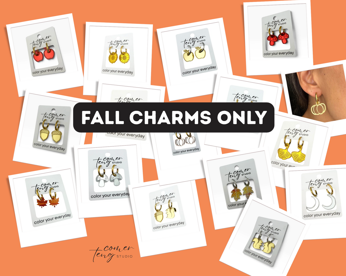 Choose A Pair of Fall Interchangeable Charms | Charms Only