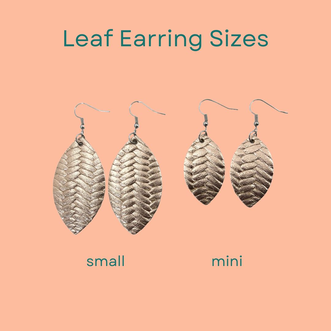 Fishtail Leaf Earrings