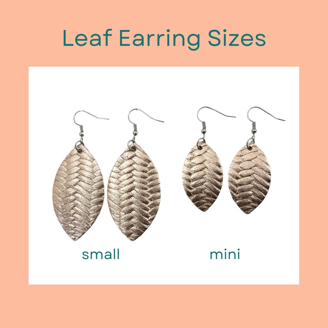 Daisy Leaf Earrings